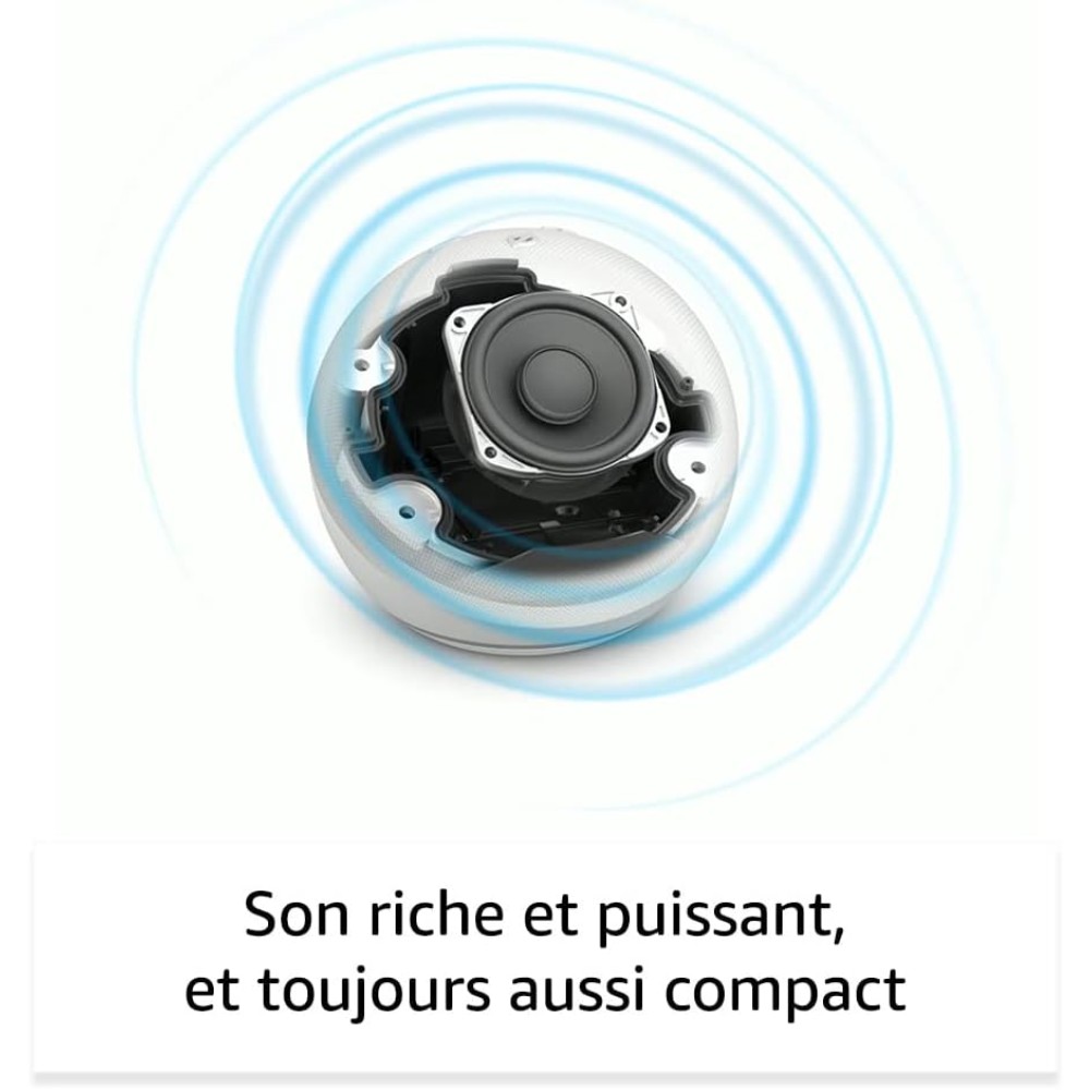 Echo Dot - 5e Gen - Blanc Enceinte connectée avec Alexa - Image 2