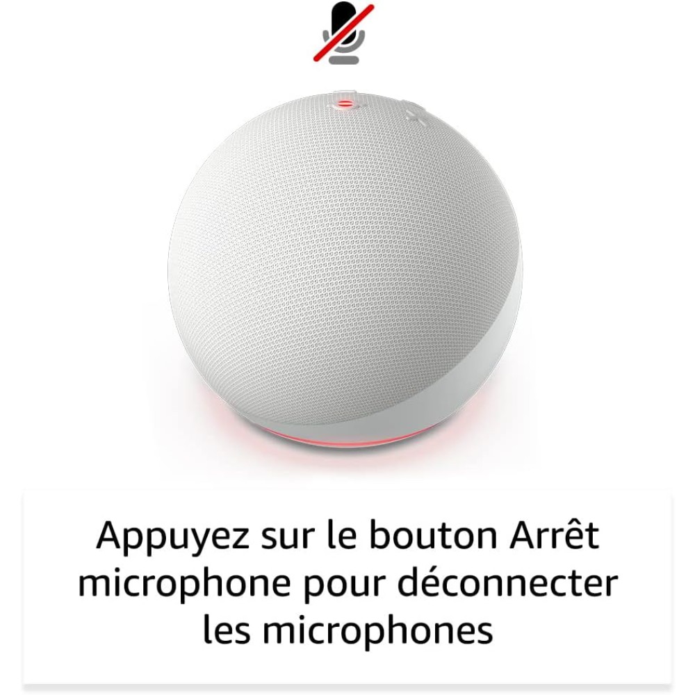 Echo Dot - 5e Gen - Blanc Enceinte connectée avec Alexa - Image 3