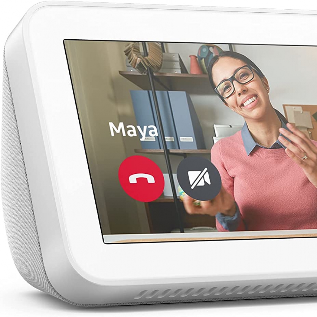 ECHO SHOW 5 2EME GEN - Blanc Ecran connecté Alexa et camé