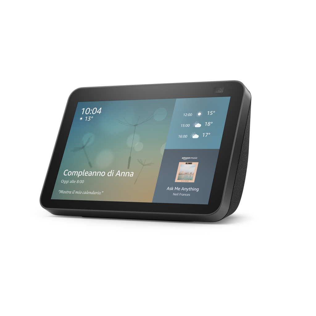 ECHO SHOW 8 2EME GEN - Anthra Ecran connecté avec Alexa cam
