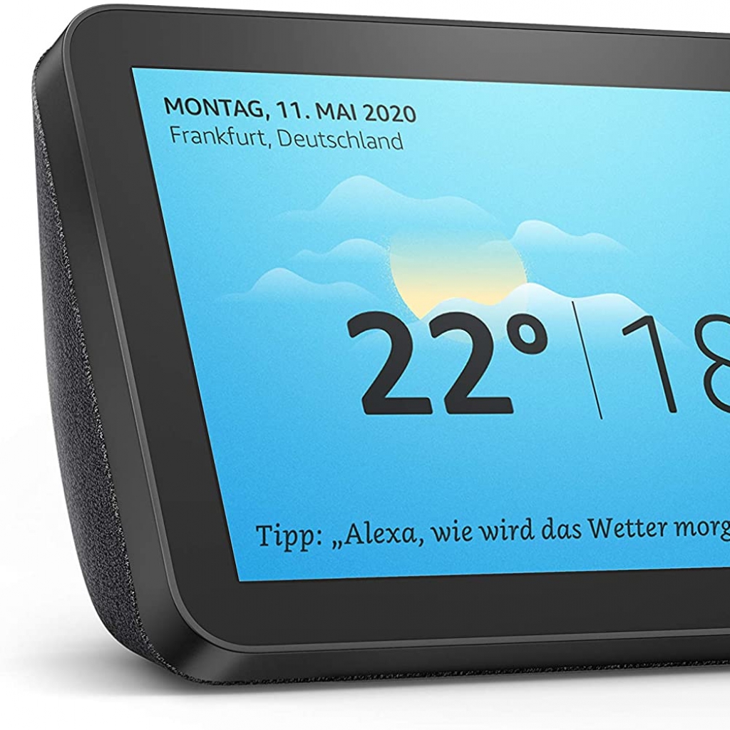 ECHO SHOW 8 - Anthracite Assistant Vocal.