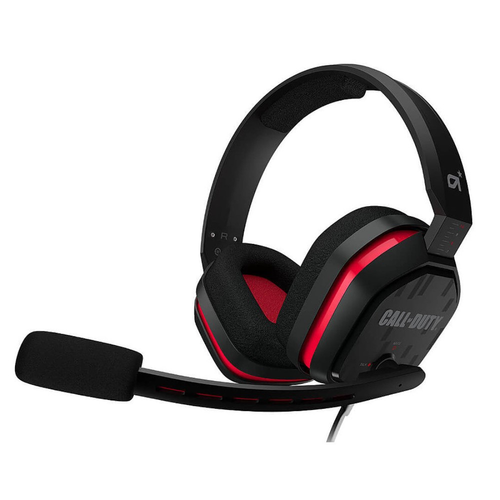 A10 CALL OF DUTY BLACK-RED CASQUE GAMING