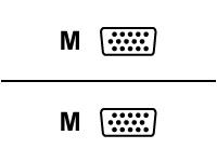 CABLE POUR MONITEUR VGA Noir HDDB15 MALE/MALE 5M - Image 2