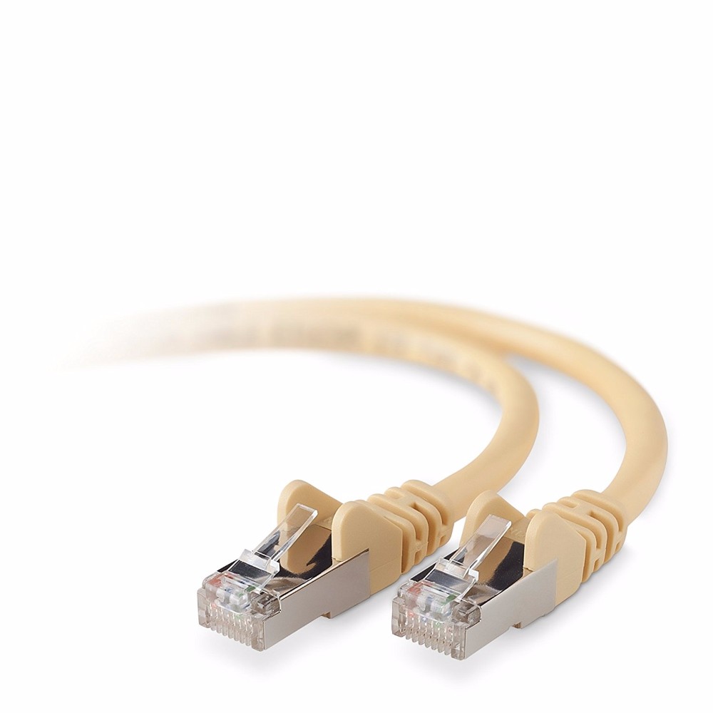 CABLE CAT5E UTP GRY YLW CROSSOVER MLD 3M RJ45M M