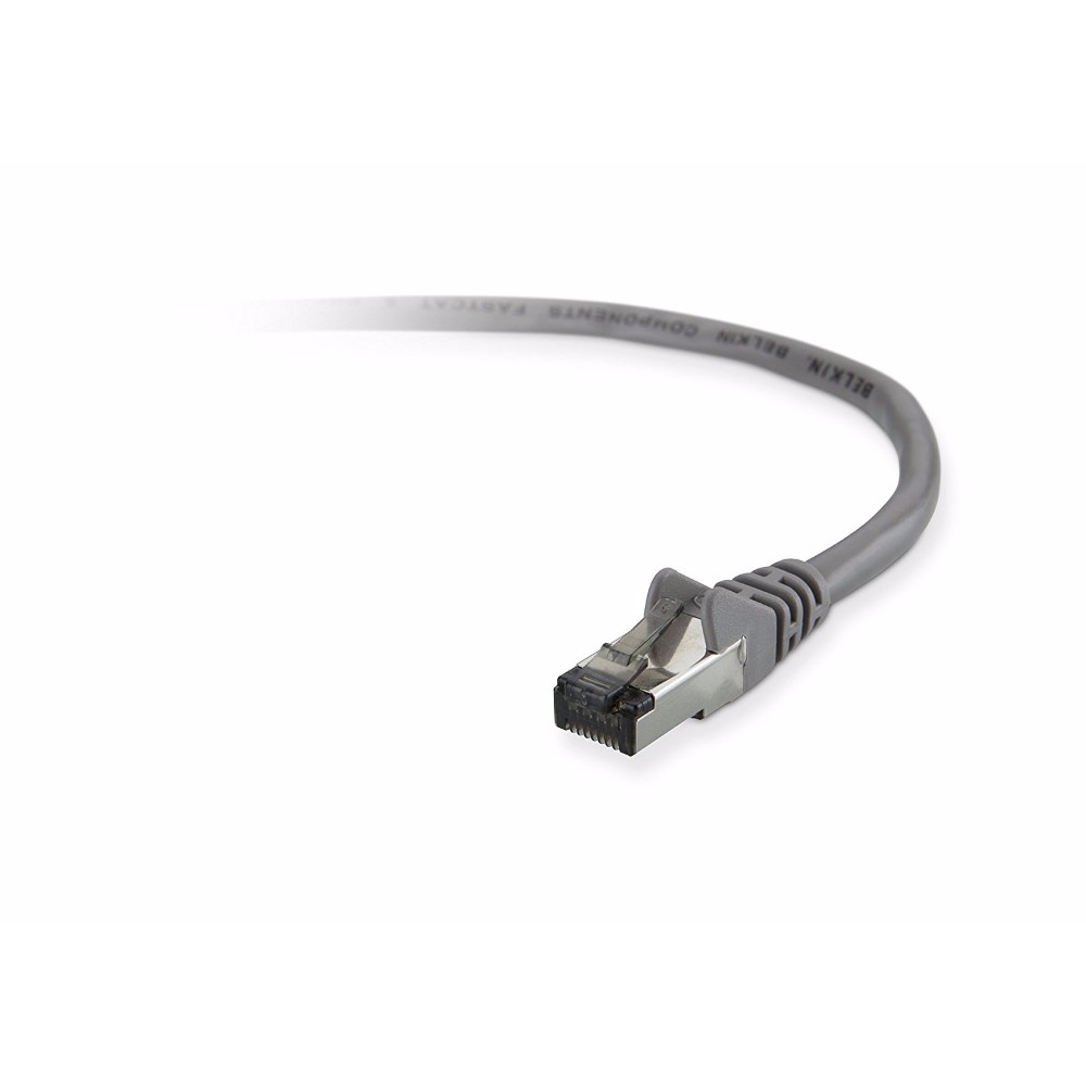 CABLE CAT5E STP RJ45M M 2M GRY PATCH SNAGLESS