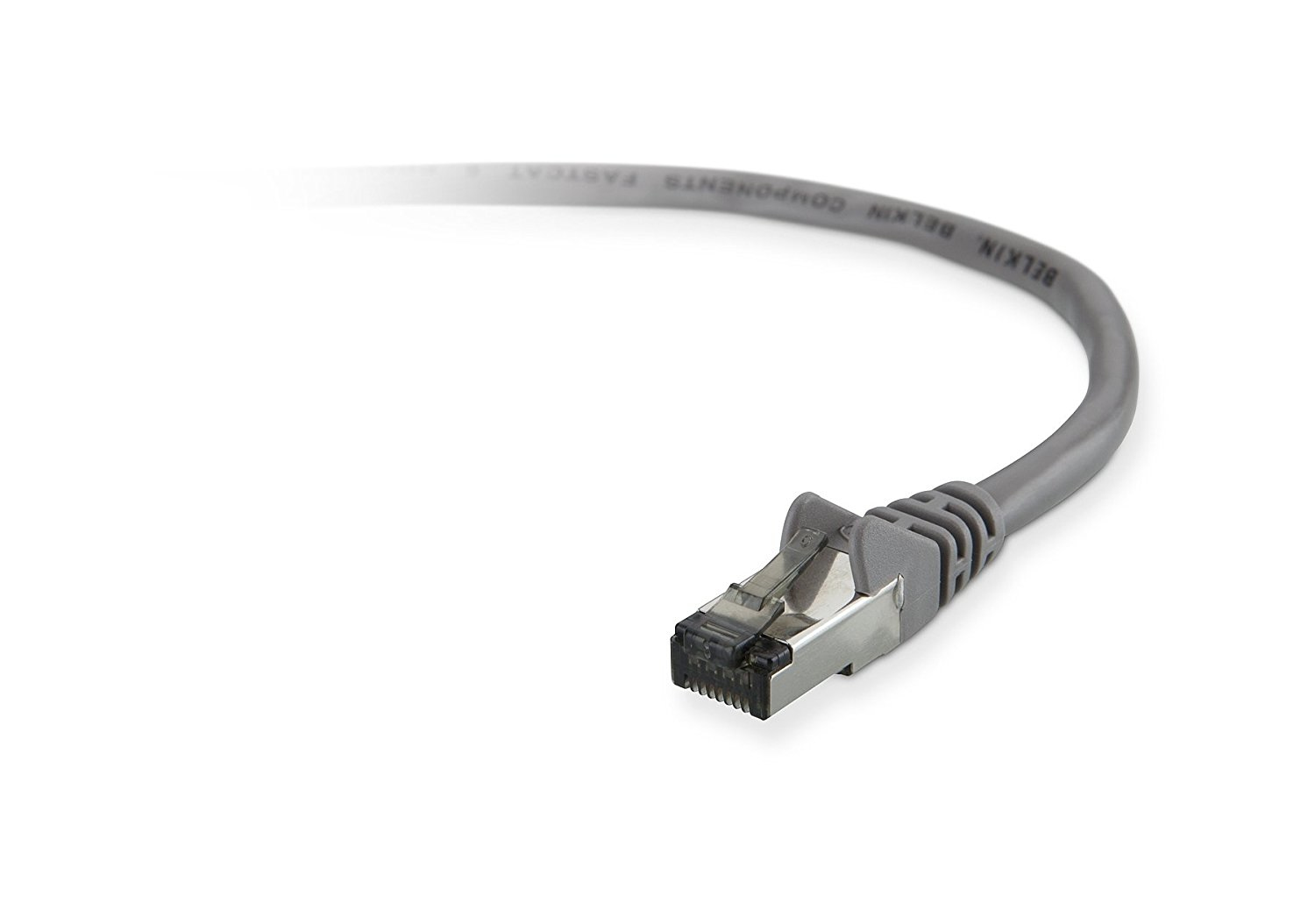 CABLE CAT5E STP RJ45M M 2M GRY PATCH SNAGLESS - Image 2