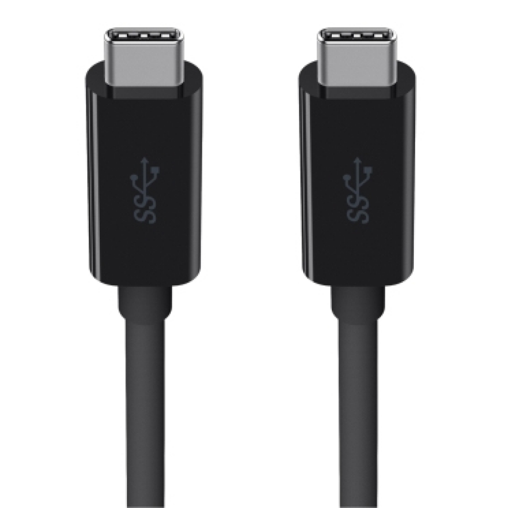 CBL USB-C VERS USB-C 3.0 Noir 4K 5GBPS - 100W@ 60HZ-2M - Image 2