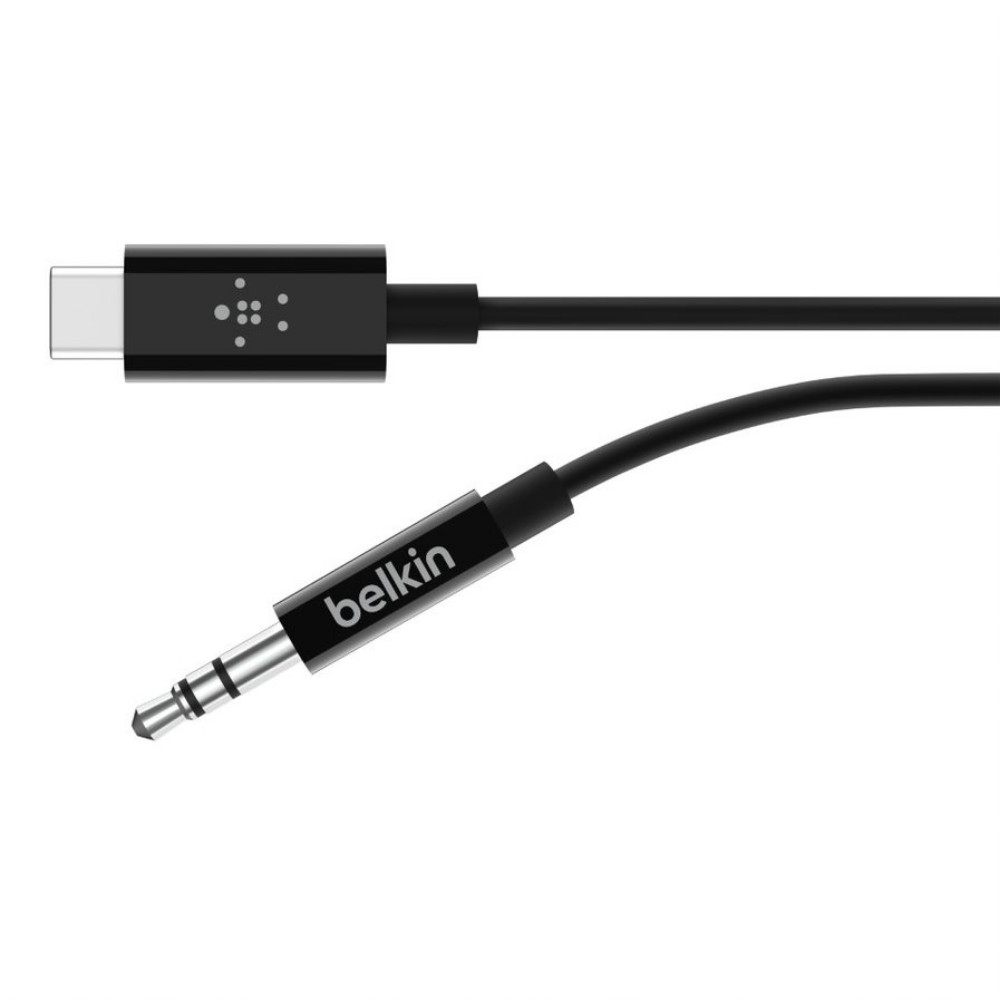 CABLE AUDIO 3,5mm USB-C Noir