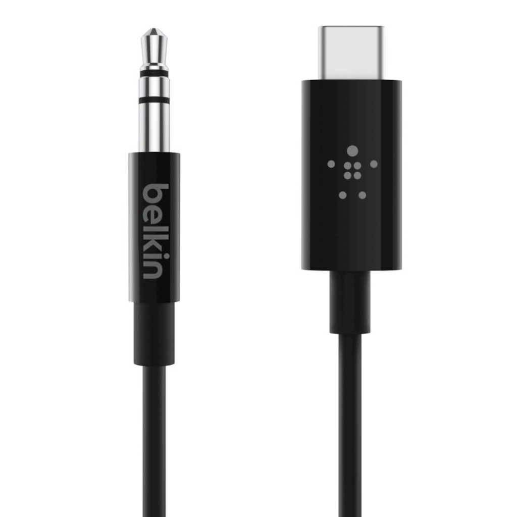 CABLE AUDIO 3,5mm USB-C Noir - Image 2