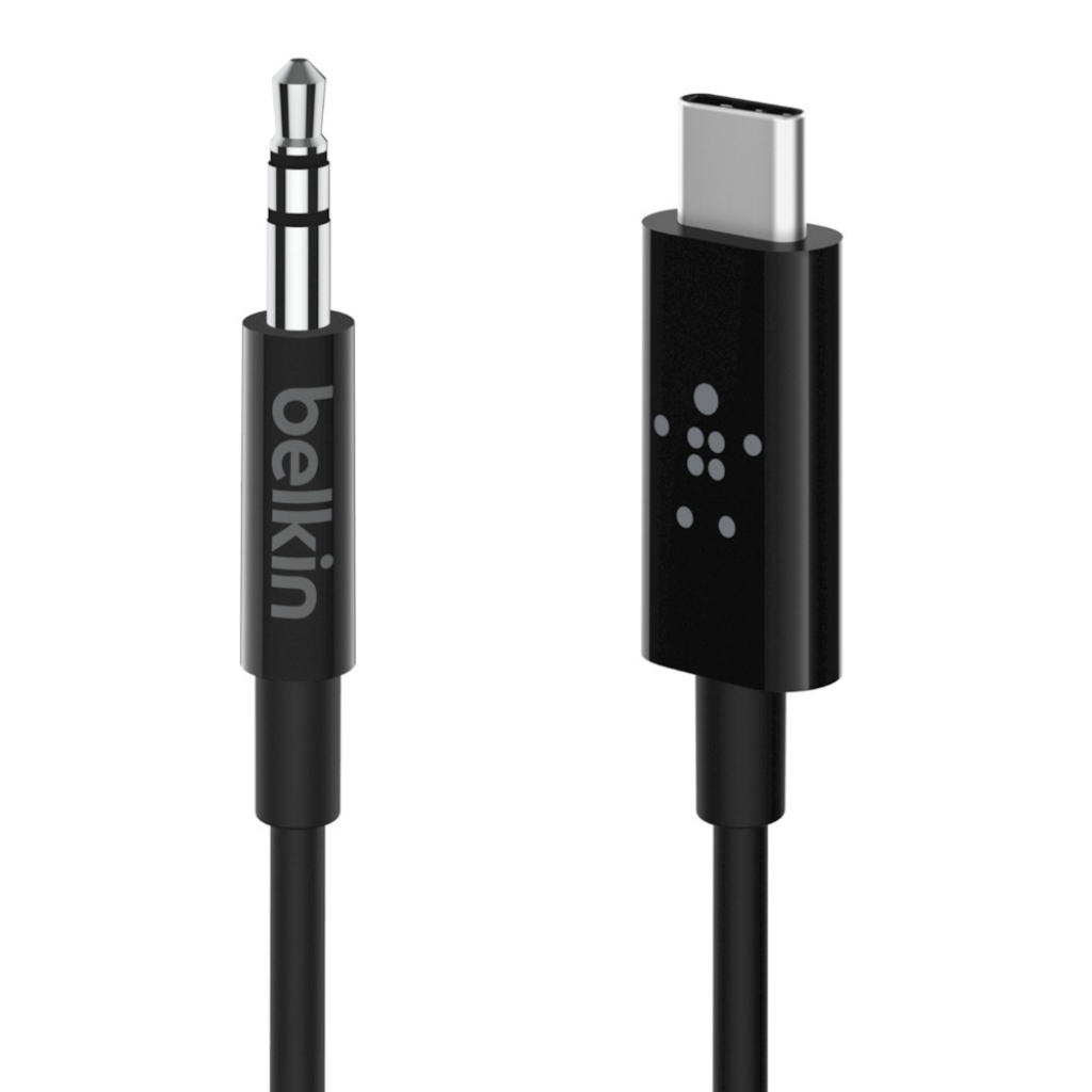 CABLE AUDIO 3,5mm USB-C Noir - Image 3