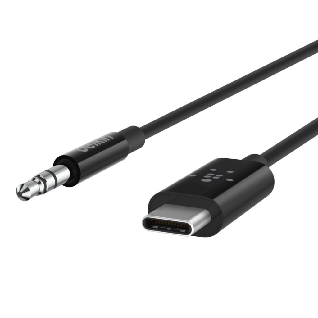 CABLE AUDIO 3,5mm USB-C Noir - Image 4