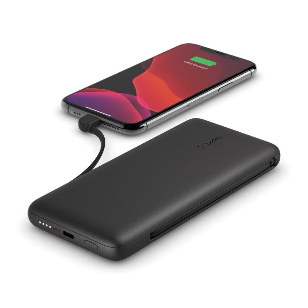 Batterie externe (PowerBank) avec 2 connecteurs de sortie BoostCharge Plus - Noir - Image 3