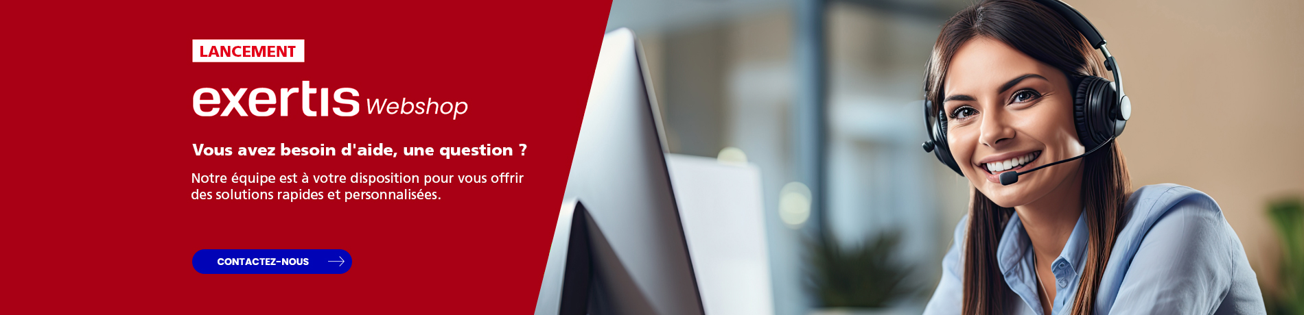 Slide – Lancement Exertis