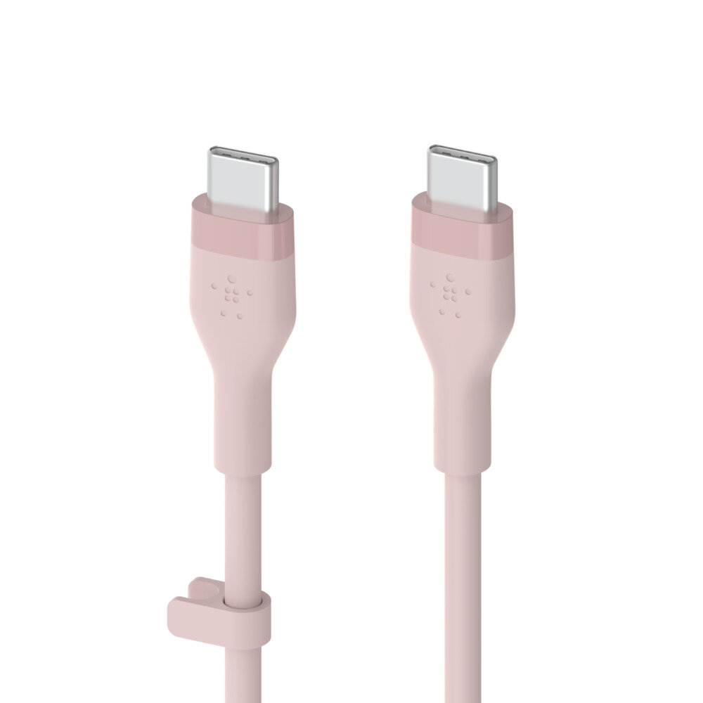 Câble USB-C / USB-C Flex - Blanc (2m, jusqu'à 60W) - Image 4