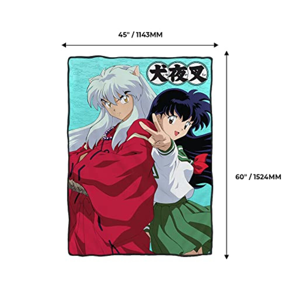 INUYASHA - Blanket 114x152cm Inuyasha & Kagome - Image 4