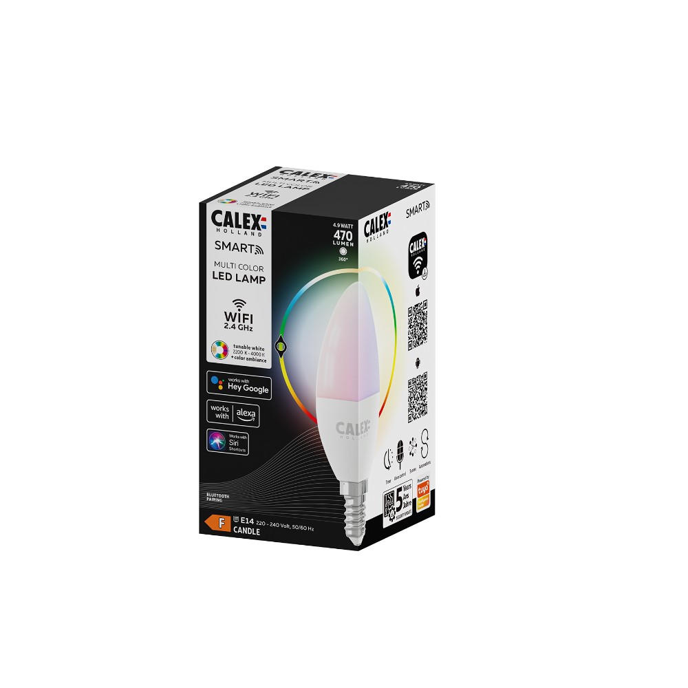 LED FLAMME B35 E14 5W RGBCCT - Image 3