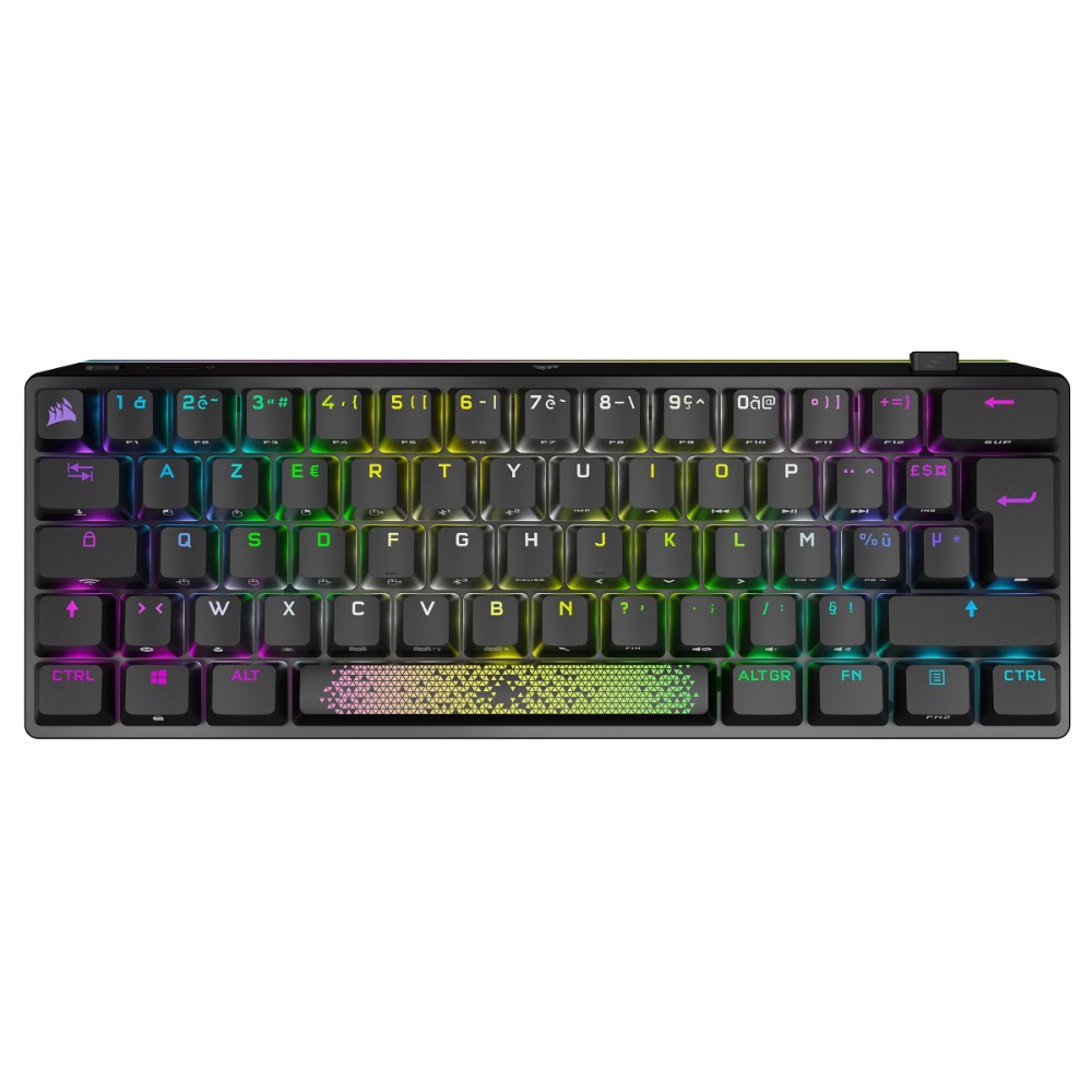 K70 PRO MN WL MX RED RGB BLACK CLAVIER GAMING