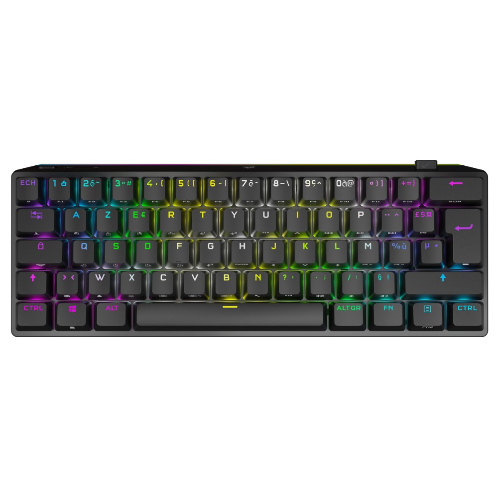 K70 PRO MN WL MX RED RGB BLACK CLAVIER GAMING - Image 4