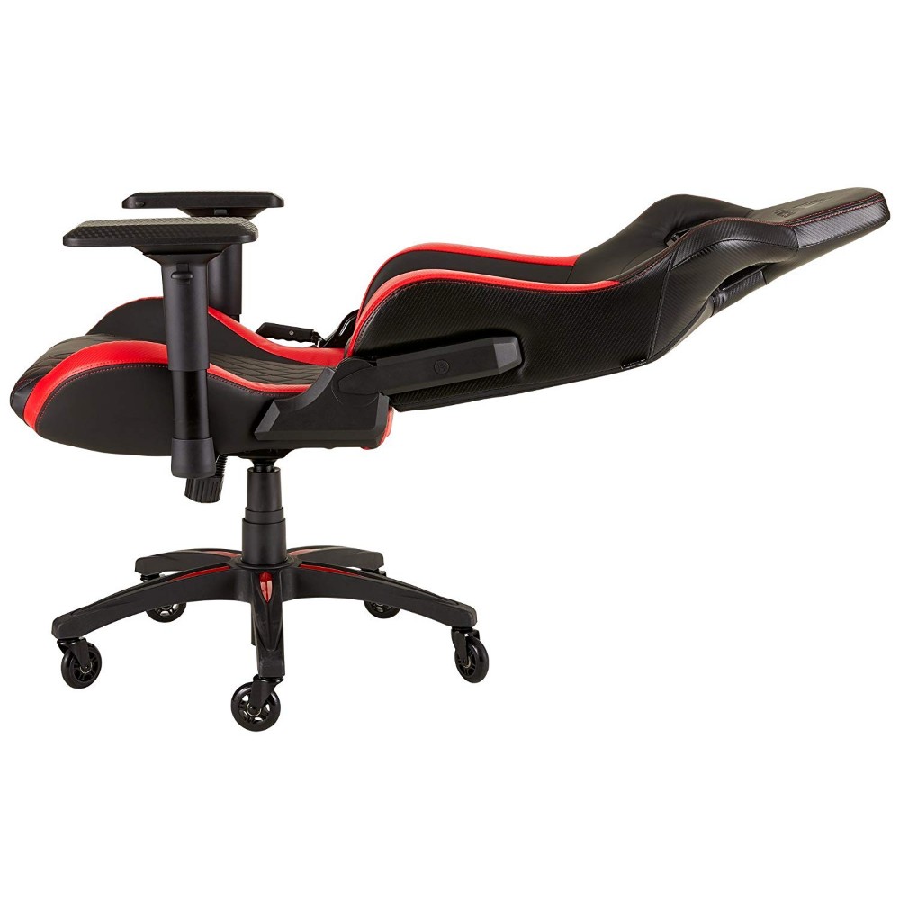T1 BLACK - RED CHAISE GAMING - Image 2