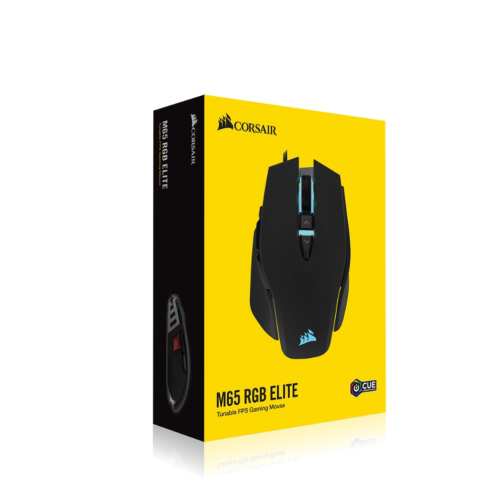 M65 ELITE RGB NOIR OPTICAL SOURIS GAMING