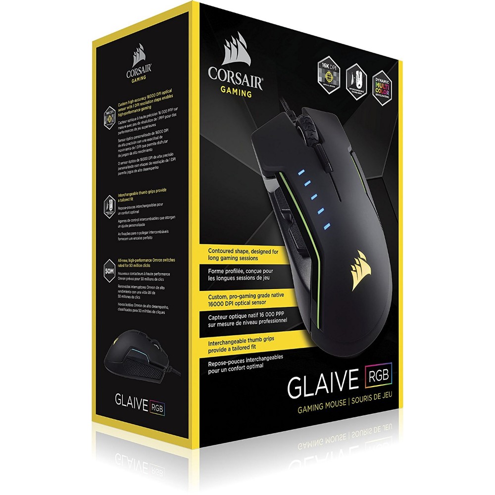 SOURIS GLAIVE RGB OPTIQUE Alu SOURIS GAMING
