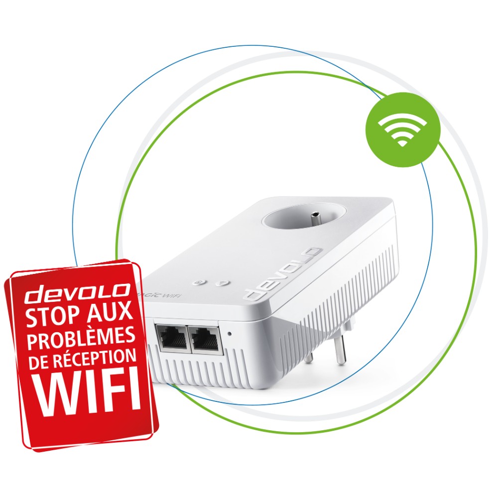 Adaptateur CPL WiFi 6 Magic 2 - Blanc (1800 Mbits/s)