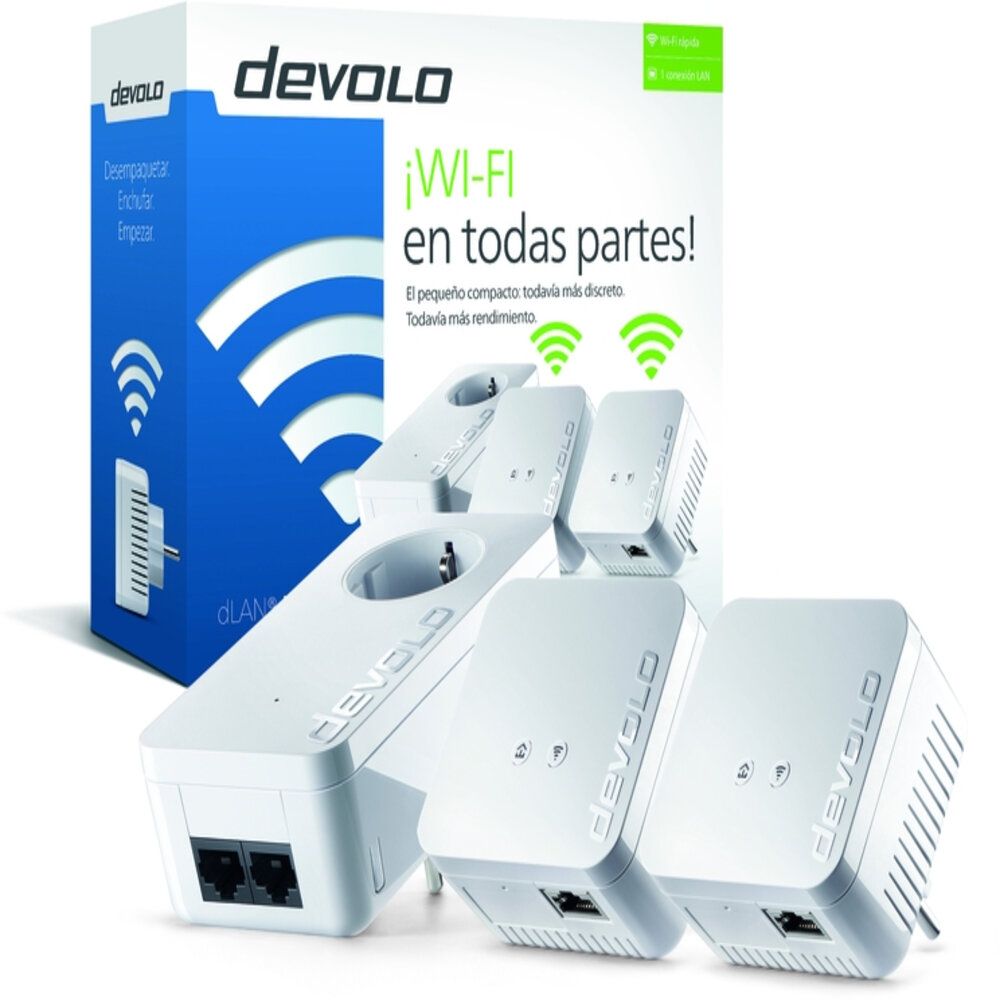 dLAN 550 WiFi - KIT(X3)- Blanc CPL Network Kit (x3) - Image 4