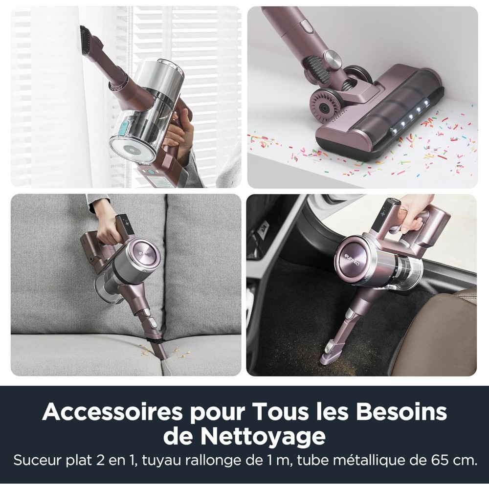 Aspirateur-balai sans fil pliable AKA10 pro - Image 4