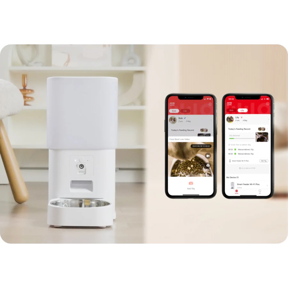 Distributeur de croquettes automatique intelligent pour chats