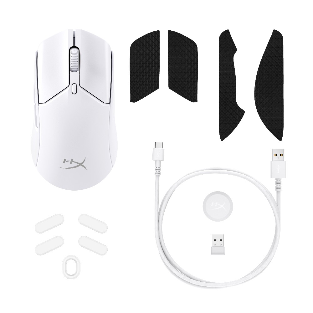 Souris gaming sans fil Pulsefire Haste 2 pour PC / PS4 / PS5 / Xbox - Blanc - Image 4