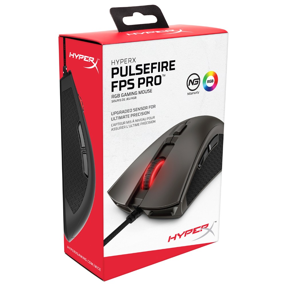 Souris optique filaire à 6 boutons Pulsefire FPS Pro - Noir