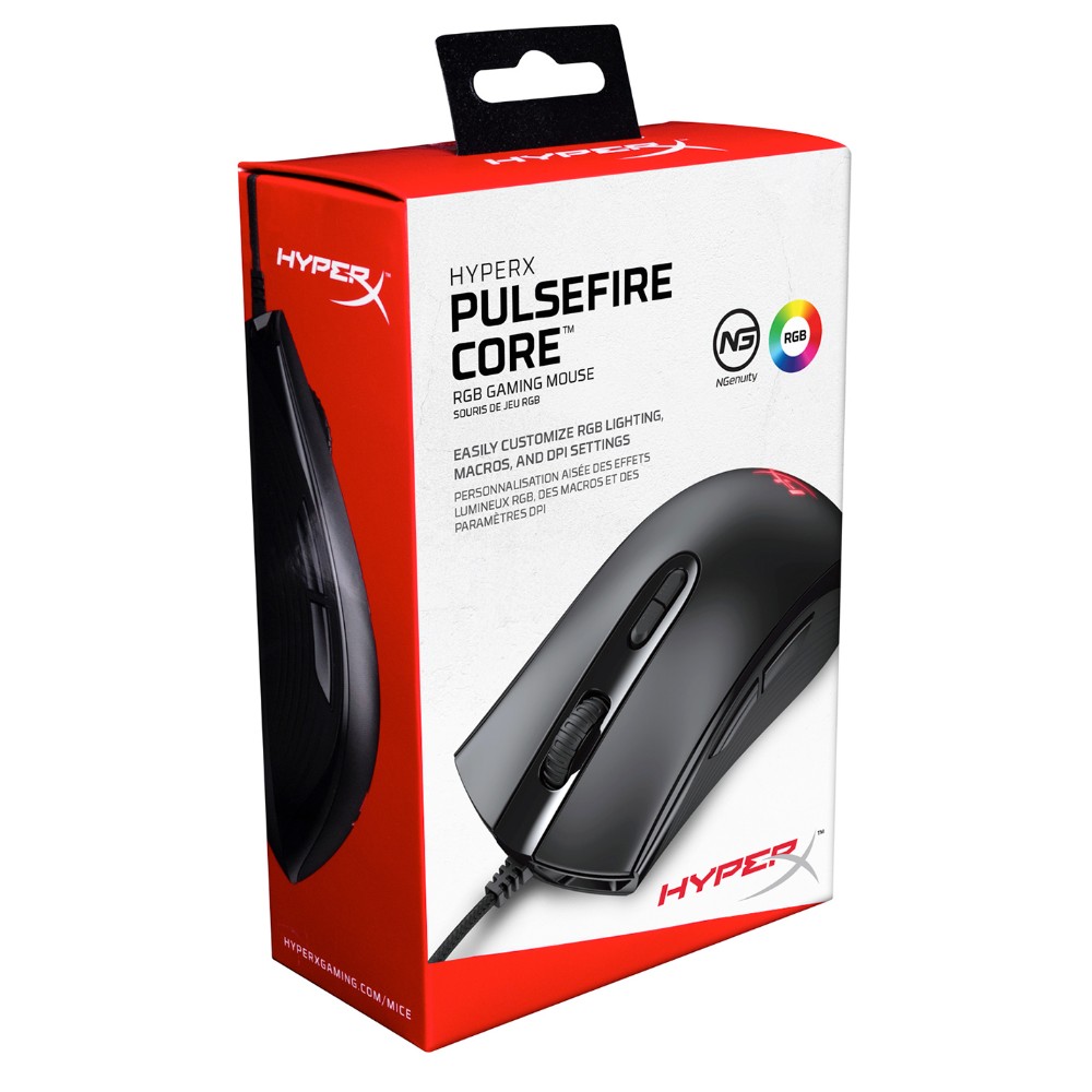 Souris optique gaming Pulsefire Core - Noir
