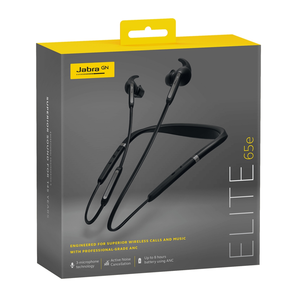 Ecouteurs sans fil avec réduction de bruit active Elite 65E - Noir - Image 4