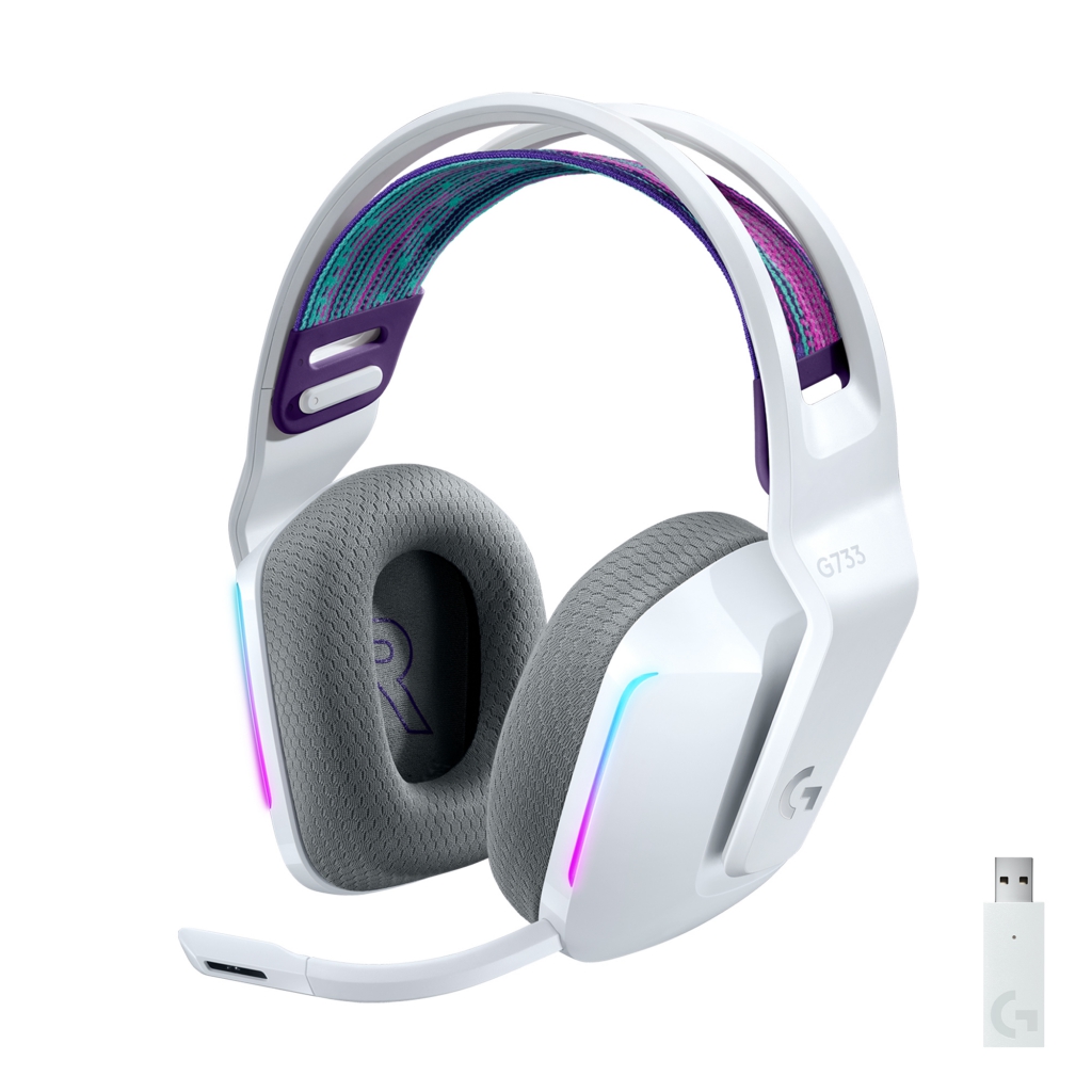 G733 LIGHTSPEED Blanc Casque micro