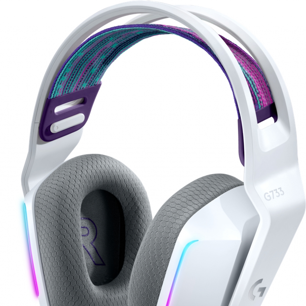 G733 LIGHTSPEED Blanc Casque micro - Image 2
