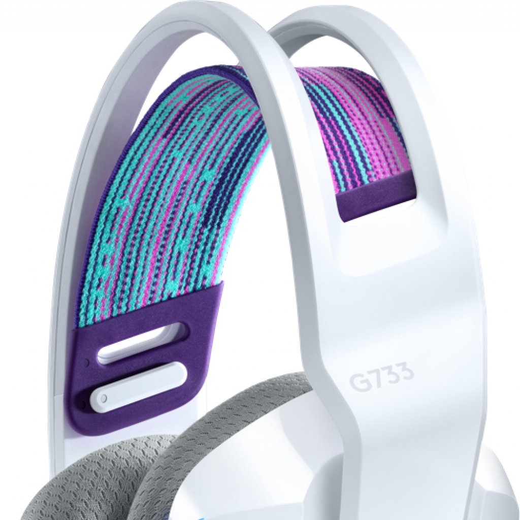 G733 LIGHTSPEED Blanc Casque micro - Image 3