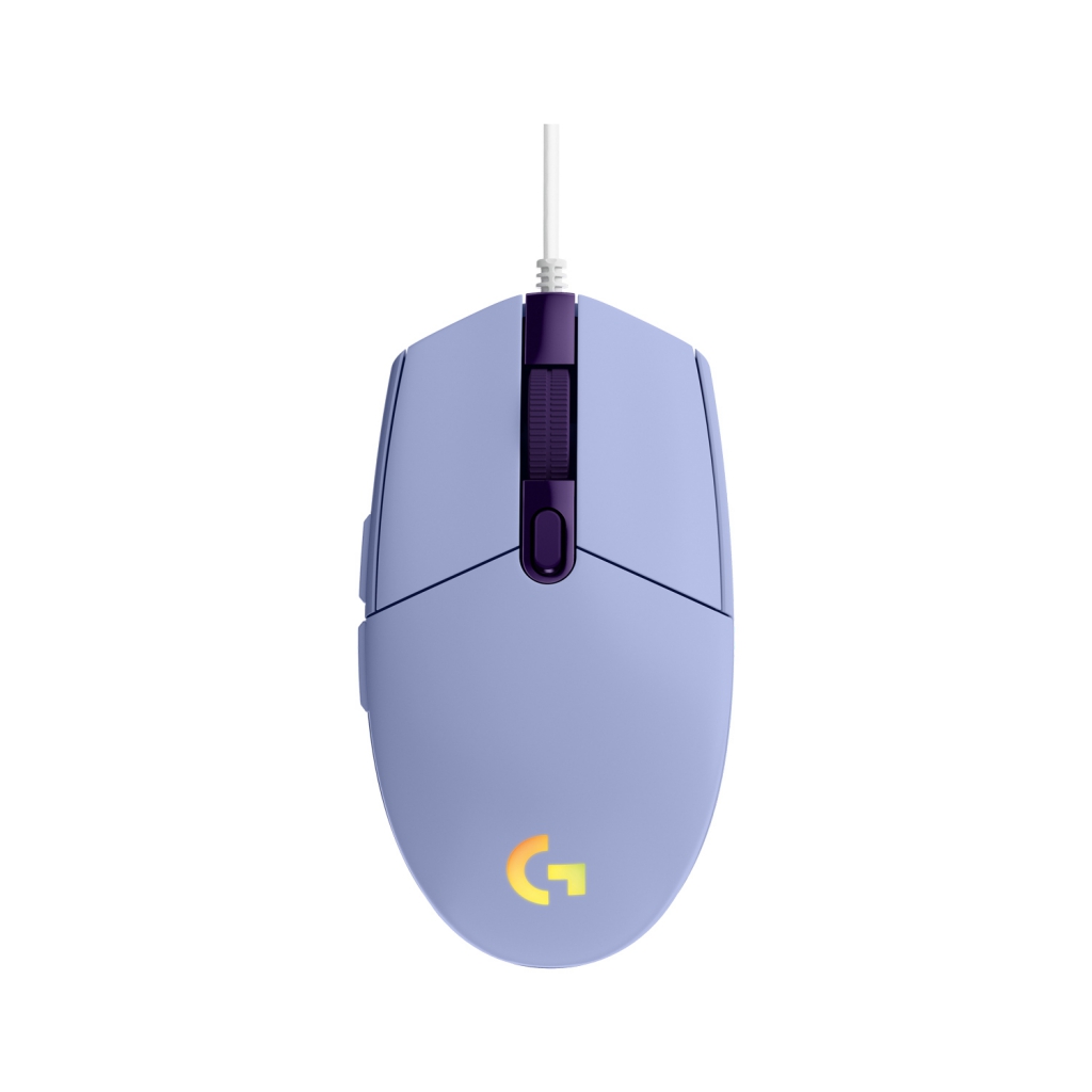 G203 LIGHTSYNC LILAC Souris gaming - Image 2
