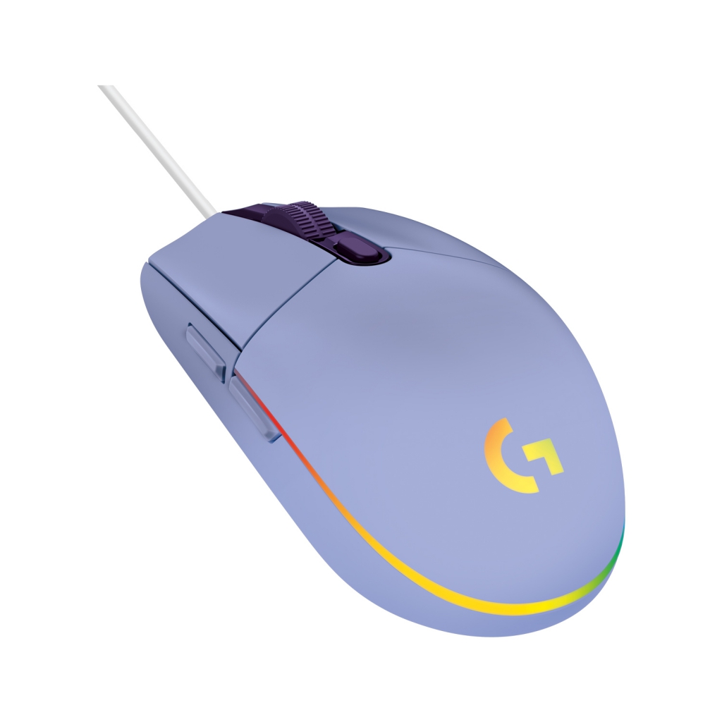 G203 LIGHTSYNC LILAC Souris gaming - Image 3