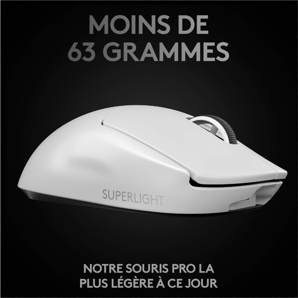 PRO X SUPERLIGHT WHITE SOURIS GAMING - Image 2