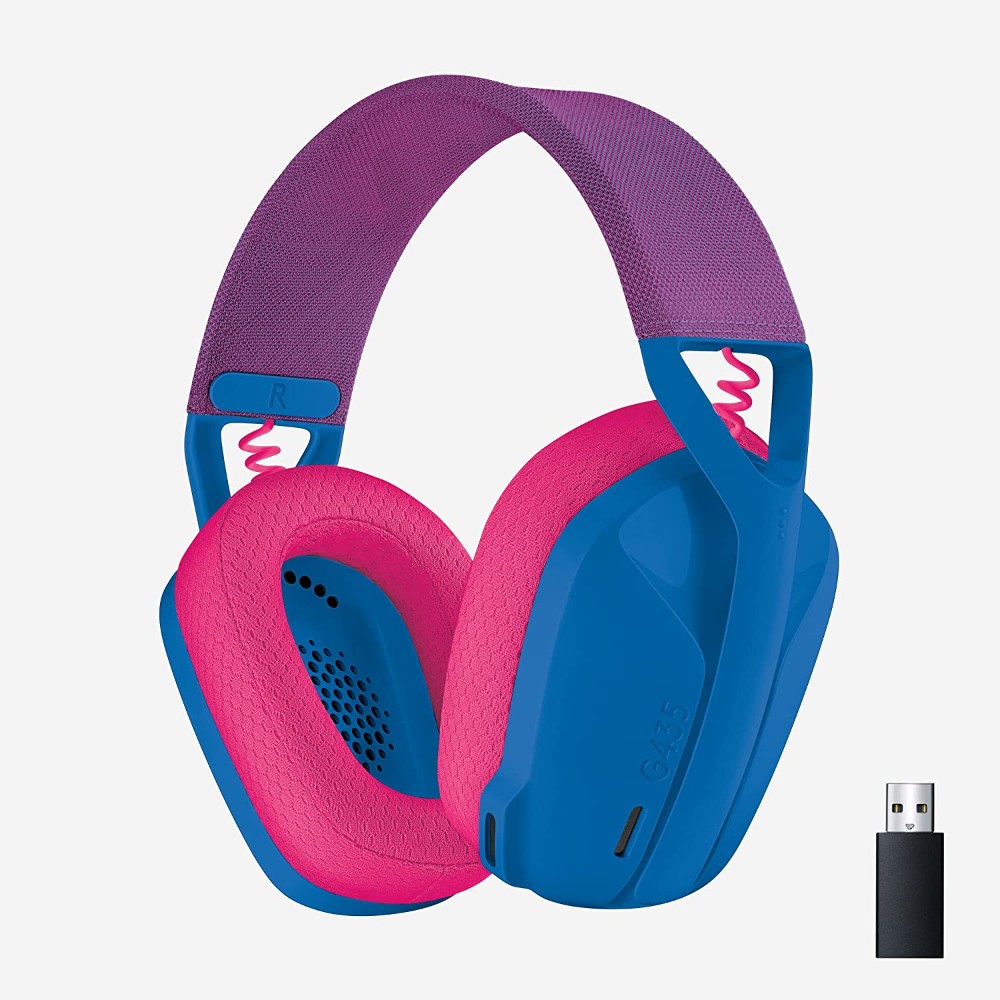 G435 LIGHTSPEED WIRELESS BLUE CASQUE GAMING