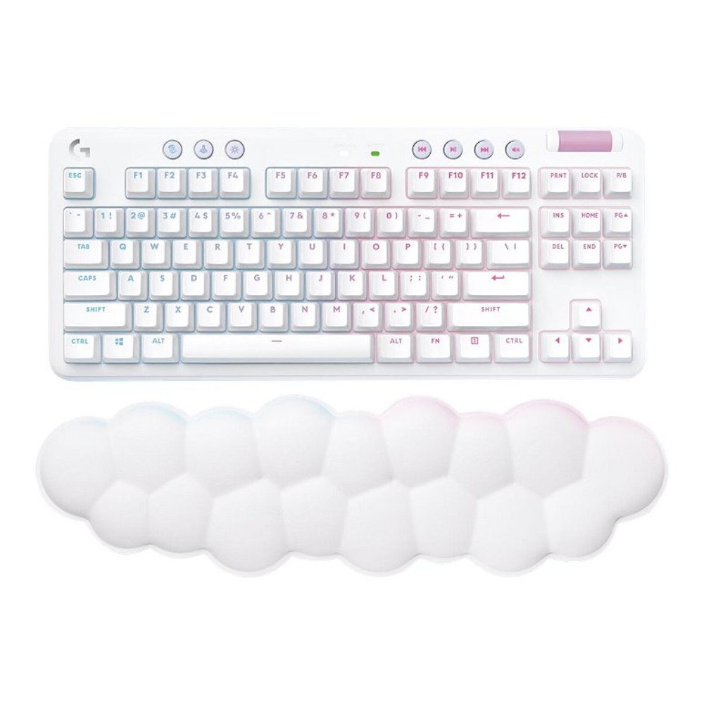 G715- OFF WHITE AURORA CLAVIER GAMING