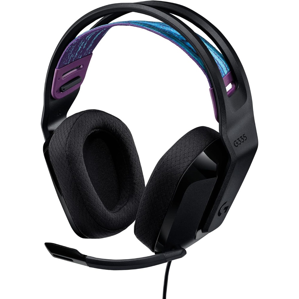G335 WIRED GAMING - BLACK CASQUE + EMBOUT MOUSSE