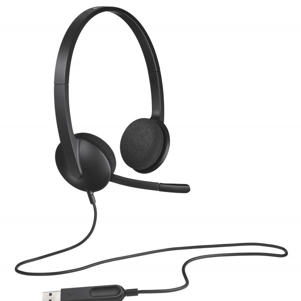 H340 USB HEADSET Casque micro - Image 2