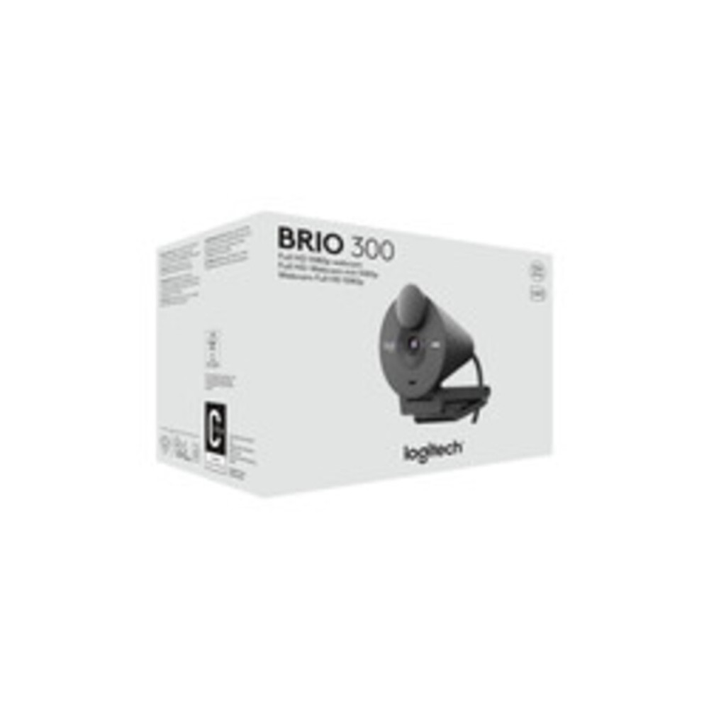 BRIO 300 Off White Webcam Full HD - Image 4