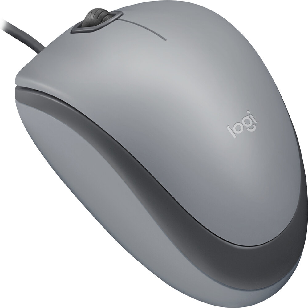 M110 SILENT Mid Gray Souris filaire - Image 3