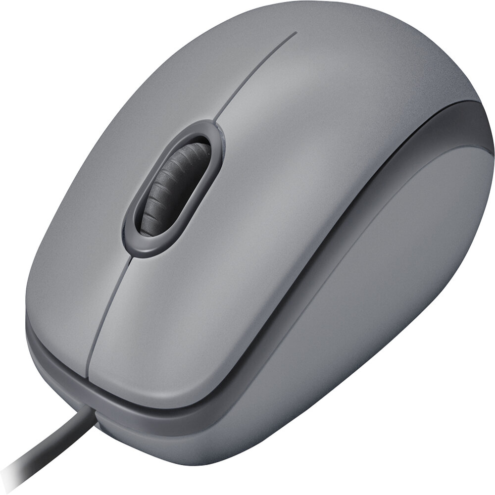 M110 SILENT Mid Gray Souris filaire - Image 4
