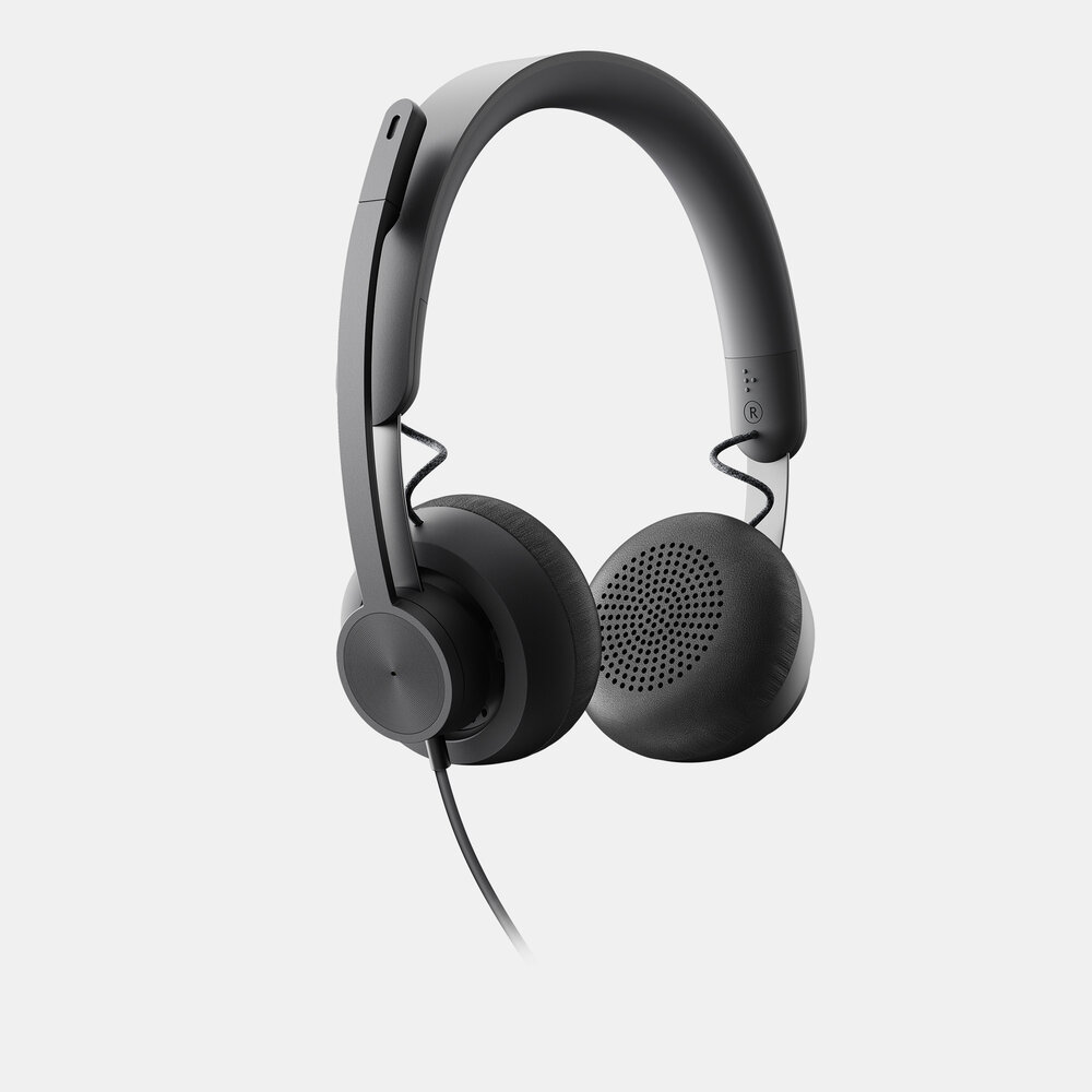 LOGI ZONE 750 Casque filaire Casque filaire USB Gris - Image 3