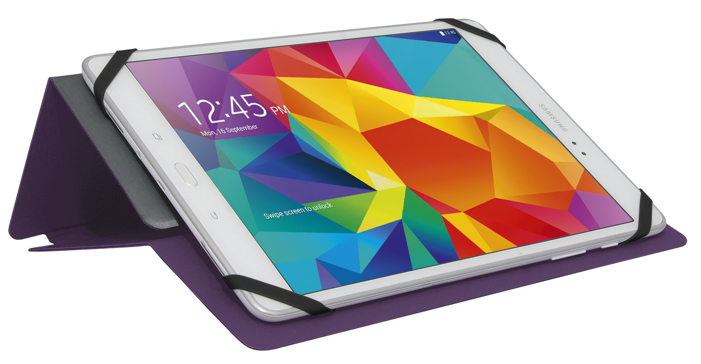 CASE C1 UNIV 9-10P Gris/Violet étui universel pour tablette