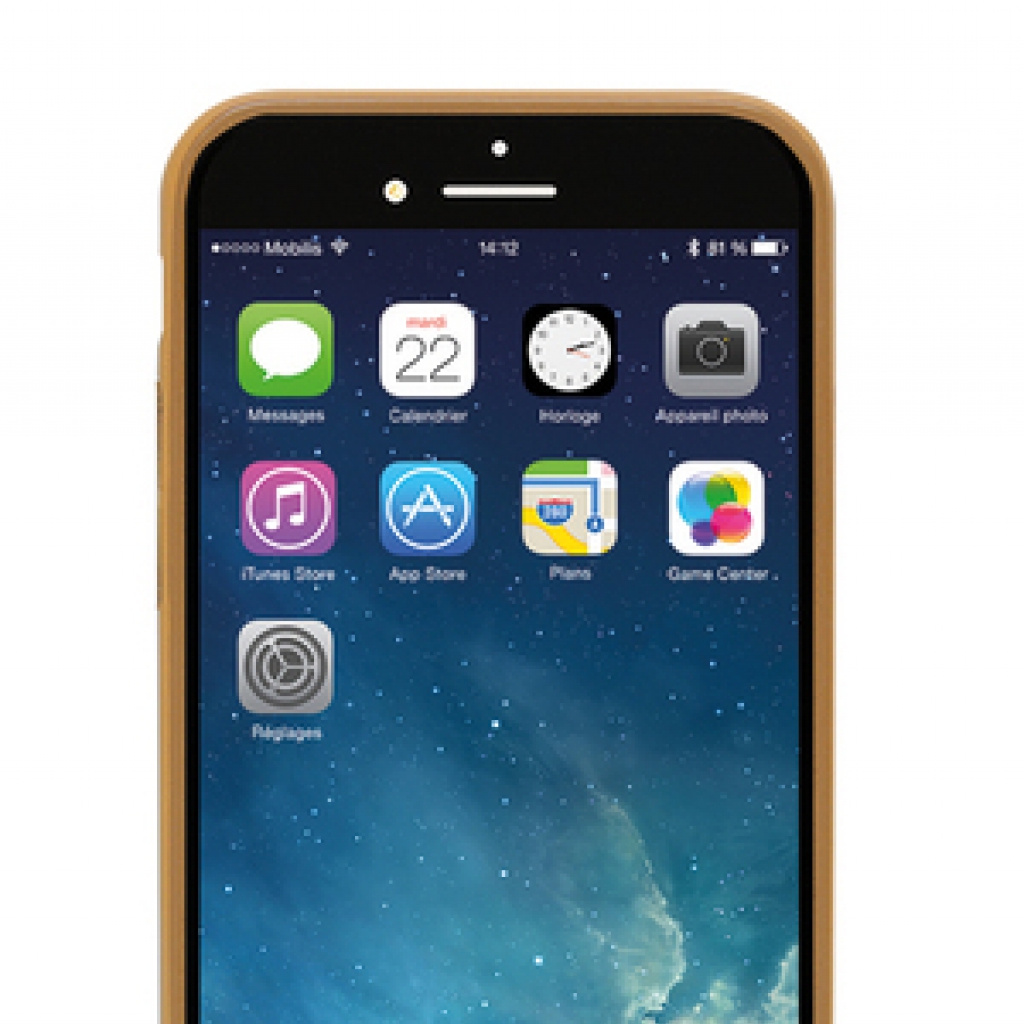 COQUE ORIGINE IP7/6/6S Brun - Image 3