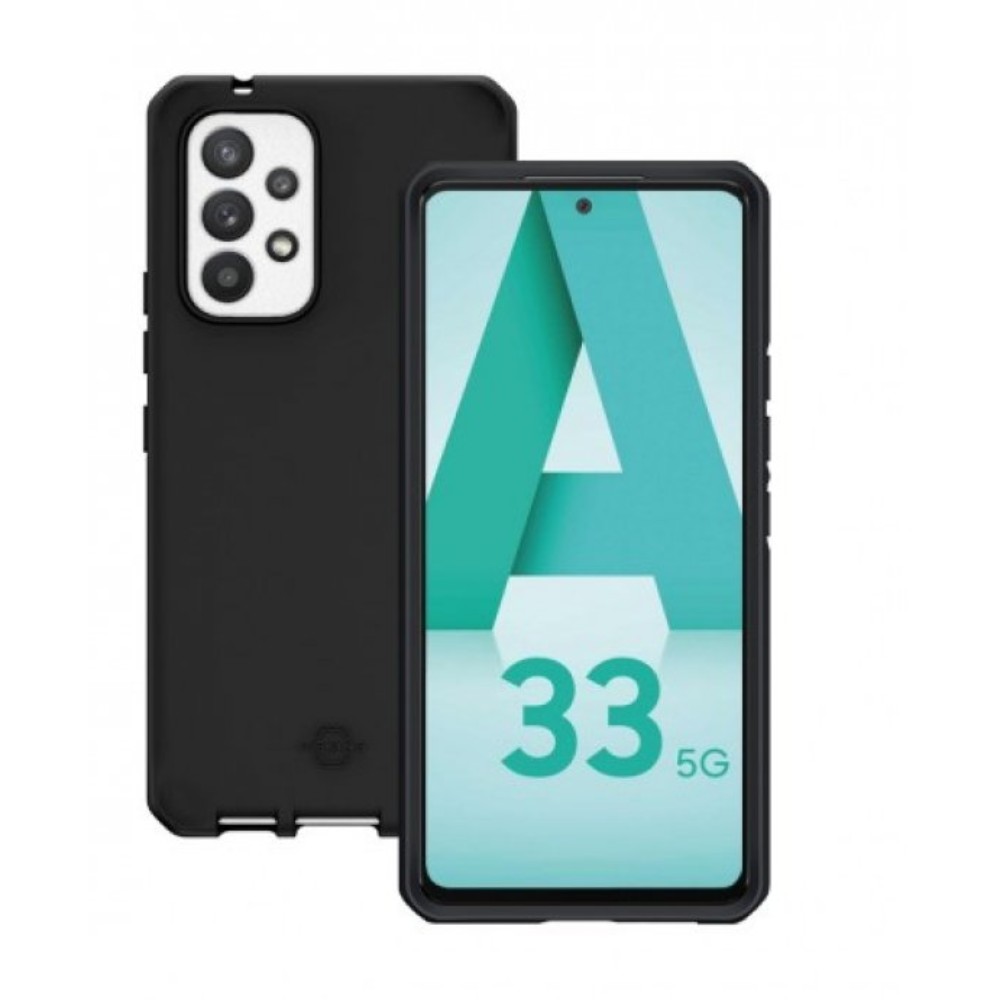 SPECTRUM Case Galaxy S23+ Solid Black Mat - Soft bag